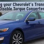 How To Disable Torque Converter Lock Up