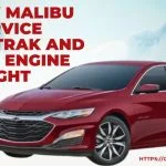 chevy malibu service stabilitrak and check engine light