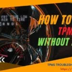 how to reset tpms without key fob