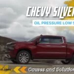Oil Pressure Low Stop Engine Chevy Silverado